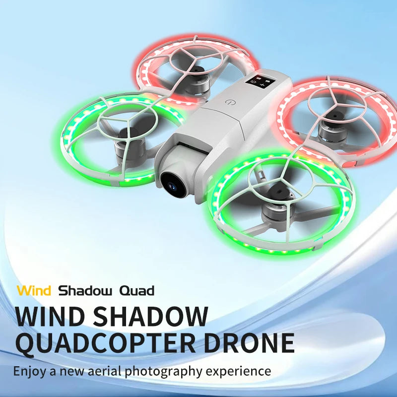 H137 PRO Drone - GPS 4K HD Camera, Dual Brushless Motor, 4.5" Screen, Optical Positioning, 4-Sided Obstacle Avoidance, RC