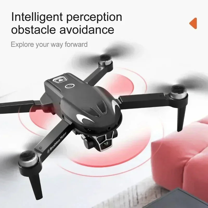 V166 Drone - Brushless Dual 8K Camera Optical Positioning Obstacle Avoidance Aerial Photography Foldable Quadcopter