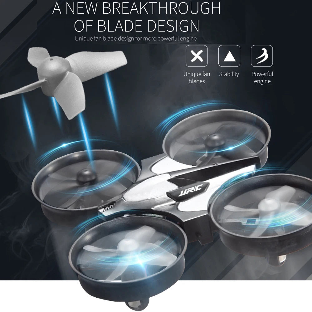 Mini-Drone JJRC H36 - Quadricoptère RC 2.4G 6 Axes Mode Sans Tête Acrobaties 360° Hélicoptère Télécommandé