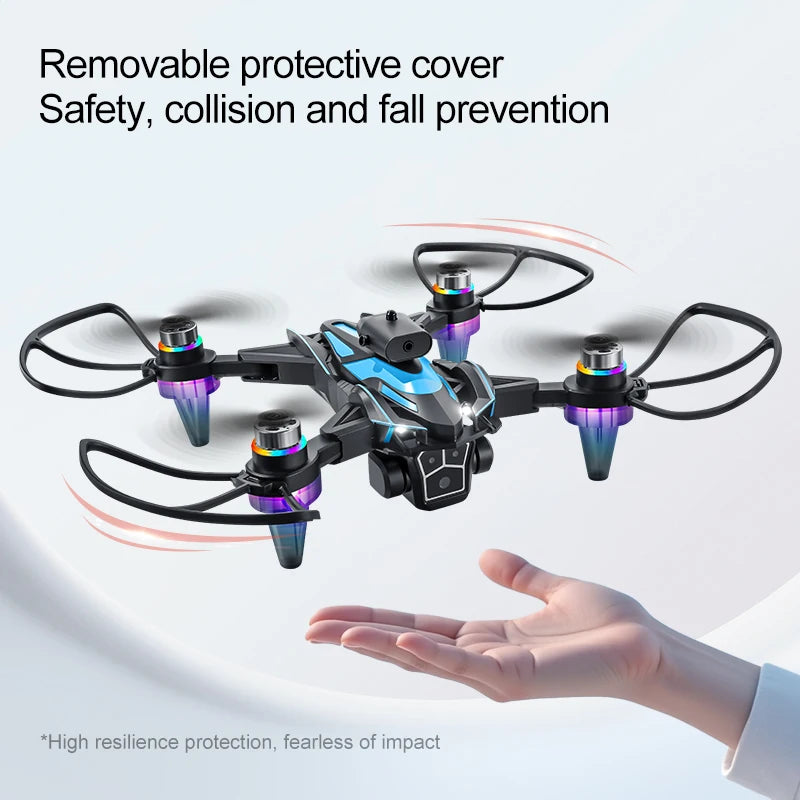Drone K12 Max - RC Brushless Professionnel Double Caméra 4K Évitement Obstacles Écran 4.3" Pliable Quadricoptère