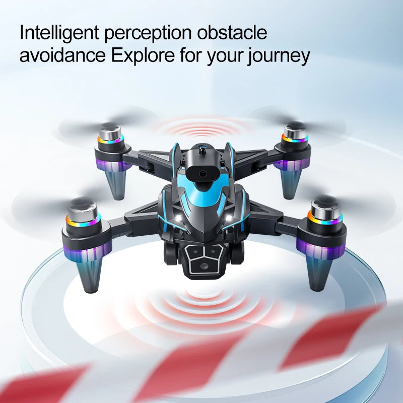 Drone K12 Max - RC Brushless Professionnel Double Caméra 4K Évitement Obstacles Écran 4.3" Pliable Quadricoptère