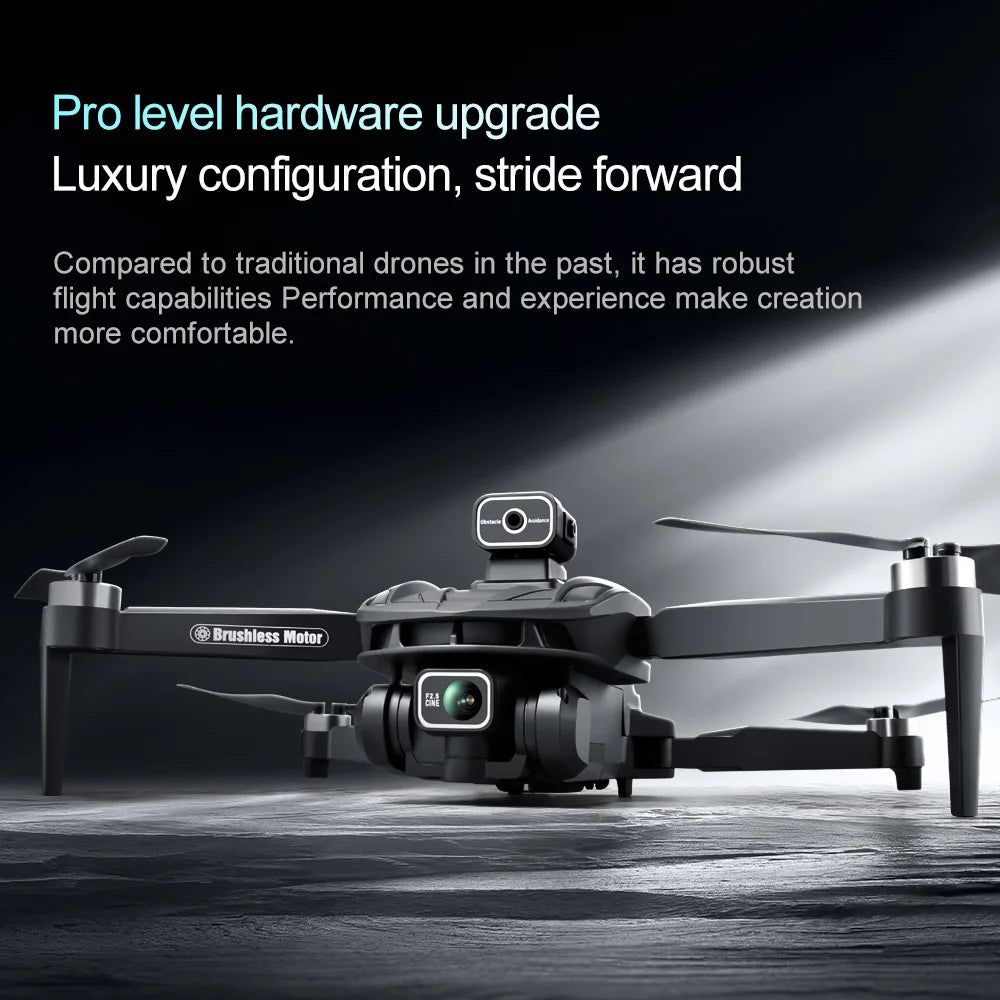 Drone V168 - MAX GPS 8K Professionnel Caméra HD Double Nacelle 3 Axes Brushless Évitement Obstacles FPV 5G WiFi Écran 4.5" RC
