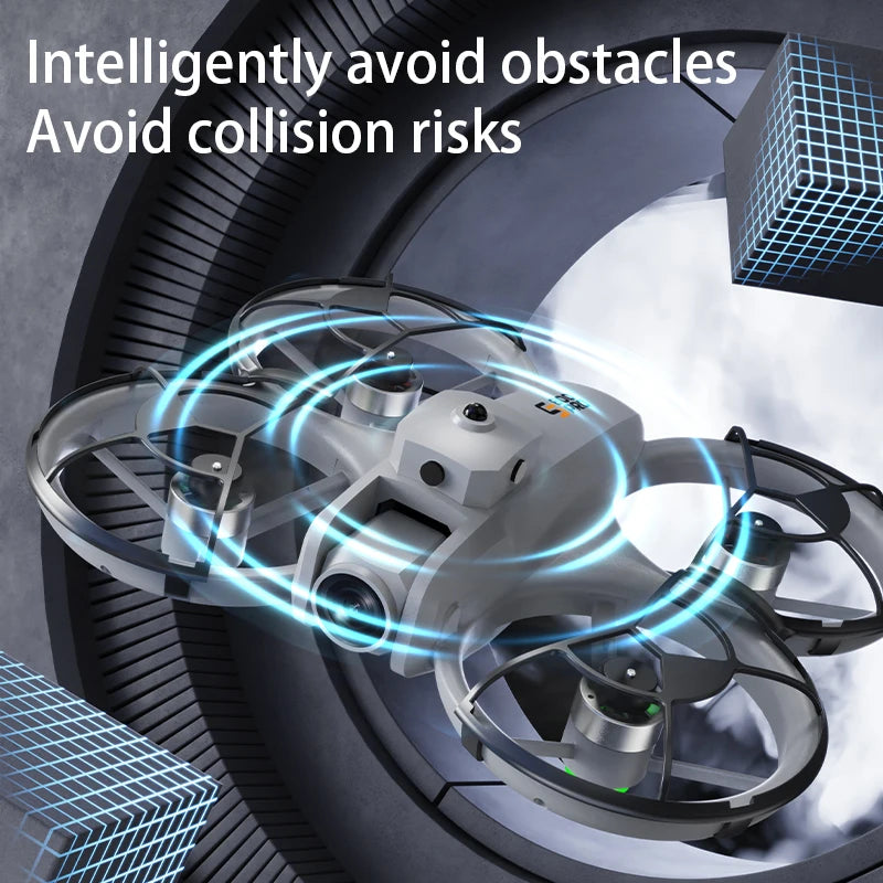 ES800 PRO Drone - GPS 4K Camera Brushless 4.5" Screen FPV Obstacle Avoidance Infrared Foldable Full Protection RC