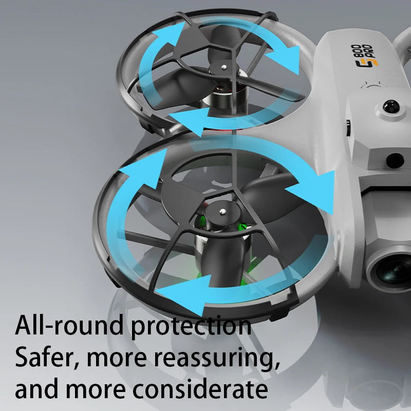 ES800 PRO Drone - GPS 4K Camera Brushless 4.5" Screen FPV Obstacle Avoidance Infrared Foldable Full Protection RC