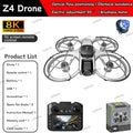 Z4 Drone - Mini Professional 4K Dual Camera with 4.3" Screen, Brushless FPV Optical Positioning RC Quadcopter