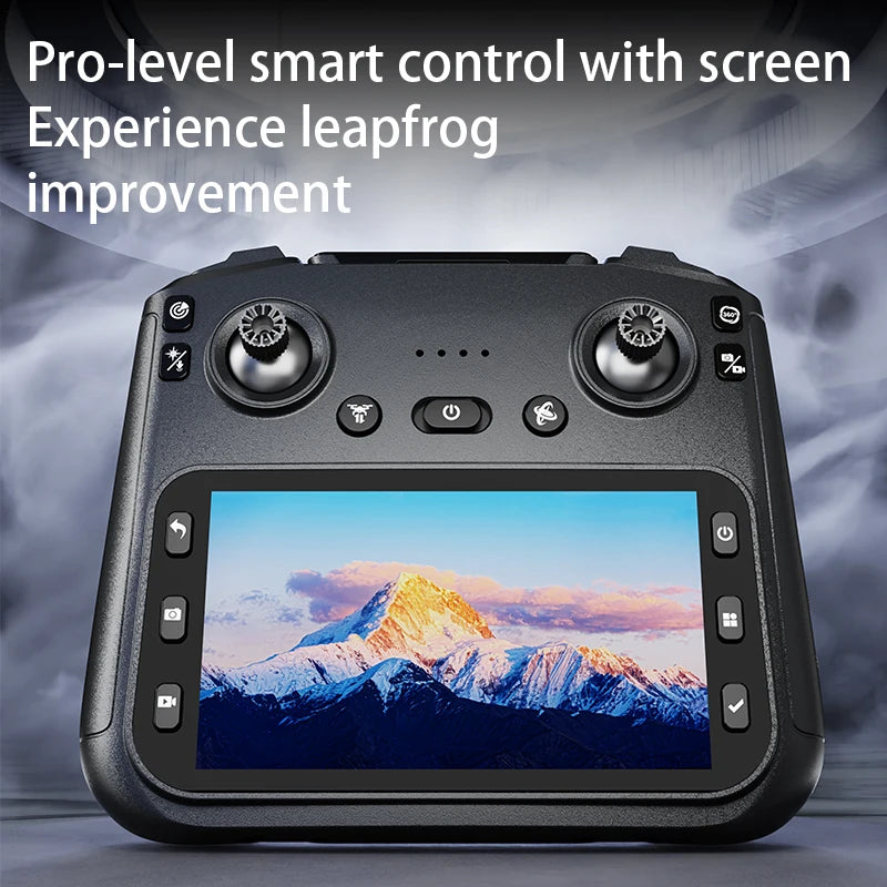 ES800 PRO Drone - GPS 4K Camera Brushless 4.5" Screen FPV Obstacle Avoidance Infrared Foldable Full Protection RC