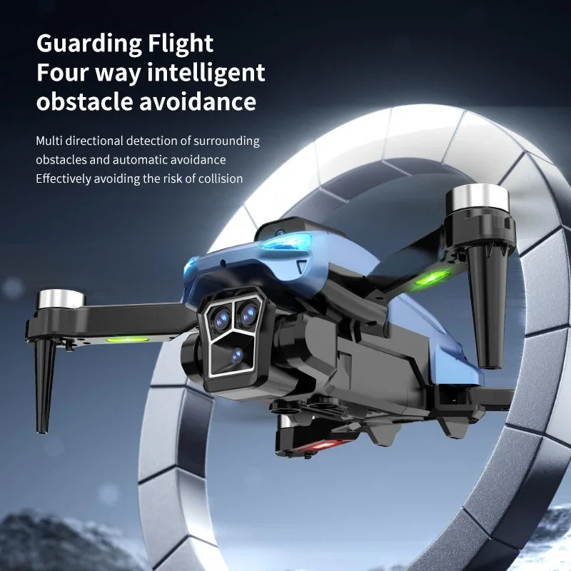 Drone ZY86 - GPS Caméra 8K Nacelle 3 Axes Brushless Écran Contrôle Positionnement Optique Évitement Obstacles Infrarouge RC